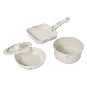The Primitive | Detachable Handle Non-stick Cooking Pot Set