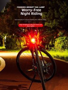 Night Flashing Bicycle Tail Light for Kids