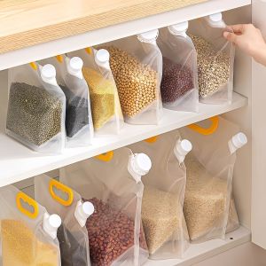 Sealed Storage Box Kitchen Flour Preservation Container Rice Tub Damp Proof Bug Proof Home Use Good Things Storage Bag