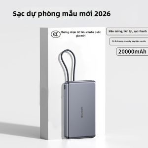 YOUZHE | Thin Quick Charge Power Bank 20000mAh Portable Airplane Safe