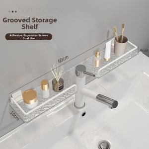 Waterwave Acrylic Bathroom Organizer Rack