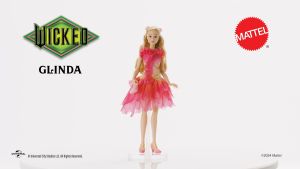 Mattel Wicked Ozdust Ballroom Doll Glinda Fashion Doll With Removable Fashions & Accessories