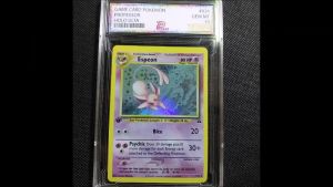 Thẻ Pokemon Khung PSAVN lá Espeon 1 75 sản xuất 1995 Full Art Holofoil 1459 d7 NF4 1-30