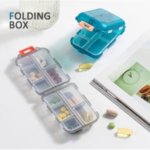 10Grid Moisture Proof Medicine Storage Organizer Case Box Portable Pill First Aid Kit Container medicine organizer box