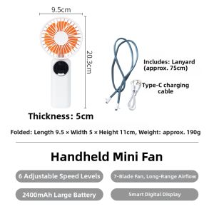 CHUANQIMINGMEI | Quiet Portable Mini Desk Fan