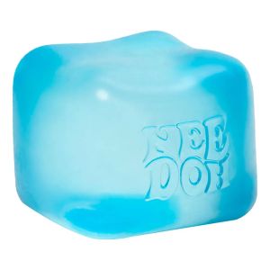 Schylling Nee Doh Jellyfish & Cube Squish Toy Soft Jelly Squeeze Stress Relief Fidget Toy Sensory NeeDoh for Kids & Adults