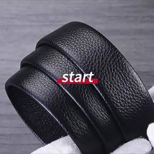 Dây Nịt Da Đen Tự Động Khóa