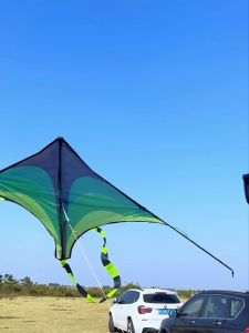 Layang-Layang Besar Mainan Layangan Pantai Bahan Nylon Awet Bisa Dilipat Portable Sudah Termasuk Benang / Tali Beach Kite Toys Mainan Anak