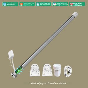 Motor Rèm Cuốn Boyarca Zigbee Điều Khiển Thông Minh Tuya Tương Thích Với Ống 20mm/25mm/28mm Điều Khiển Bằng Alexa Và Google Home.