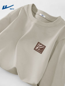 Warrior Mens Long Sleeve T-Shirt Pure Cotton Sporty Trendy Early Autumn New Fashionable Top for Boys And Men