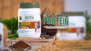 Ultimate Protein Cocoa อัลติเมท โปรตีนจากพืช รสโกโก้ 200 กรัม เซต 4 กระปุก