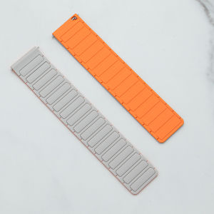 22mm Magnetic Silicone Strap for Xiaomi Watch S4 S3 S2 S1/Pro/Active Soft Sport Loop Bracelet for Mi Watch 2 Pro Color 2/1 Band