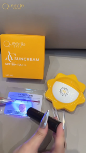 Kem chống nắng Phổ quang A C Queenie skin hộp 60g Mới QUEENIE SKIN