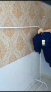 Kemeja Polos Hijau Botol Langan Panjang Pria