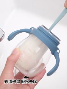 Anti-Scratch Long Handle Water Bottle Soft Sponge Cleaner Baby Milk Feeder Cleaner Pembersih Botol Makan Susu Bayi