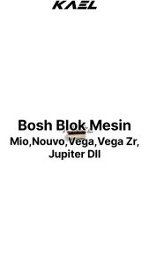 Bosh Block Mesin Yamaha Mio & Nouvo & Vega & Vega ZR & Jupiter DLL Bos Blok