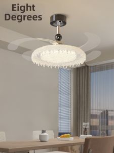 BADU | Luxury Italian Design Silent Hidden Ceiling Fan Light Eye Protection