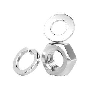 GUWANJI | 304 316 Stainless Steel Nuts Washers Lock Nuts Spring Washers