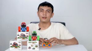 Mainan Anak Tanpa Batre Mobil Off Road 4 Drive Inertial Offroad T10