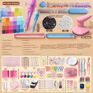 Childrens DIY Bead Crafting Toy Kit