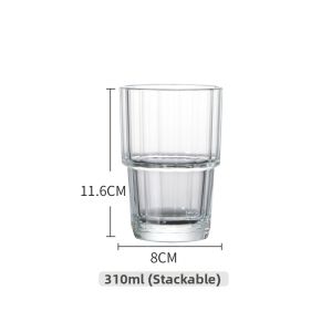 Acrylic Plastic Cup Large Capacity Resistant to Fall Picnic Beverage Beer Cup PC Stackable Tea Cup Commercial Use Water Cup