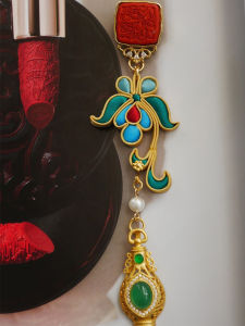 Silk Flower Button Brooch Pin Traditional Chinese Cheongsam Style Collar Decoration Gift Handmade Embroidery Fashion Accessory