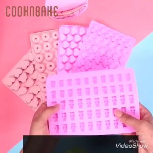 Khuôn Silicon Làm Kẹo DẻoThạch Socola Nhiều Hình Cho Bé ALLIN