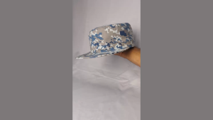 New Camouflage Military Style Cap for Men and Women - High-Quality Polyester Headwear