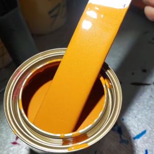 \*\*สีพ่นรถยนต์ สีเหลือง สี2k สีเหลืองเปียกปูนประกายแดง พ่นงานเฟอร์นิเจอร์ พ่นมอเตอร์ไซค์