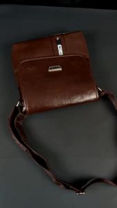 Tas Selempang Kulit PU Polo Amstar Pria Wanita Slingbag Waterproof