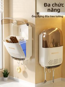 DEMING | Wall-mounted Chopstick Organizer Drying Rack