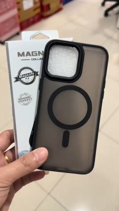 Matte Black Magsafe Case iPhone X Xr Xsmax 11 Pro Max 12 Pro Max