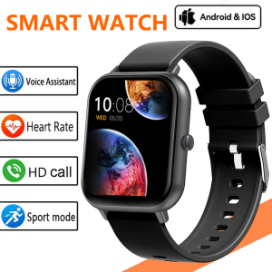 KESHUYOU 2025 New Smart Watch Men Bluetooth Call Fitness Tracker Heart Rate Smart Watch Men Women IOS Android