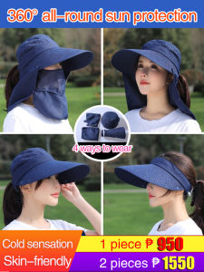 Flash Sale Sun Hat Female Summer Cover Face With Big Brim Outdoor UV Protection Tea Picking Sun Hat