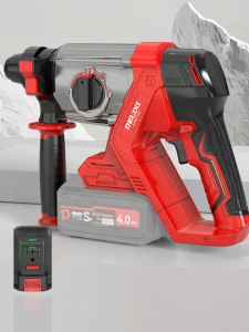 DELIXI Electric | High Power Concrete Industrial Cordless Rotary Hammer Drill