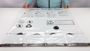 【 Free wireless Vacuum Pump】Vacuum Storage Bag for Travel Vacuum bag Foldable Storage compression Clothes Sealer bag