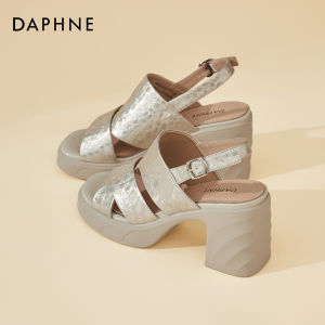 Daphne | Dép Nữ Mũi Hở Thoáng Khí Tăng Chiều Cao Dành Cho Mùa Hè