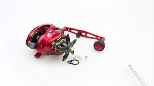 Tay Cầm Cần Câu Cá Bằng Hợp Kim Nhôm EKFan 110mm Núm Xoay EVA Dành Cho Máy Câu Baitcasting Lỗ 8*5/7*4mm Phụ Kiện DIY.