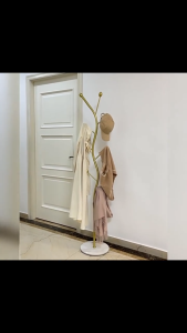 Marble S-shaped branch coat rack for living room home use simple coat rack bedroom floor hanging coat rack