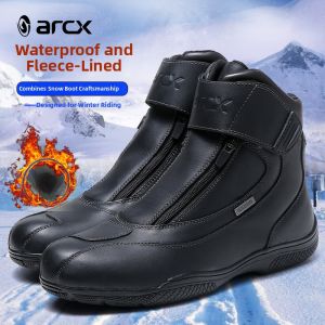 ARCX | Waterproof Windproof Crush Protection Insulated Motorcycle Short Boots Men