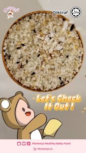 MommyJ® Langkah 1 Bijirin Tunggal 6bulan+  | MommyJ® Step 1 Baby Mono-Grain 6m+ (900g)