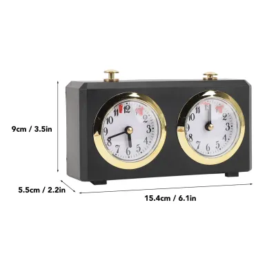 Multi Functional Mechanism Portable Large Easy Chess Clock Professional Wind Up To Read Dials Chinese Chess Mechanical Timer