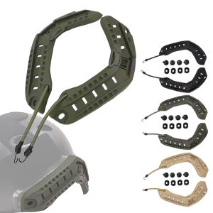 BOOIU Fast Tactical Helmet ABS Side Guide Rail ARC Nylon Mount Guide Rail Outdoor CS FAST Airsoft Helmet Accessories