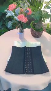 LATEX WAIST TRAINER CORSET PRO Steel Boned Latex Waist Training Corset Cincher Premium Slimming