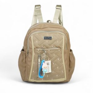 Ransel wanita tas gendong model terbaru bahan nylon halus tebal waterproof Anti air elegan fashion