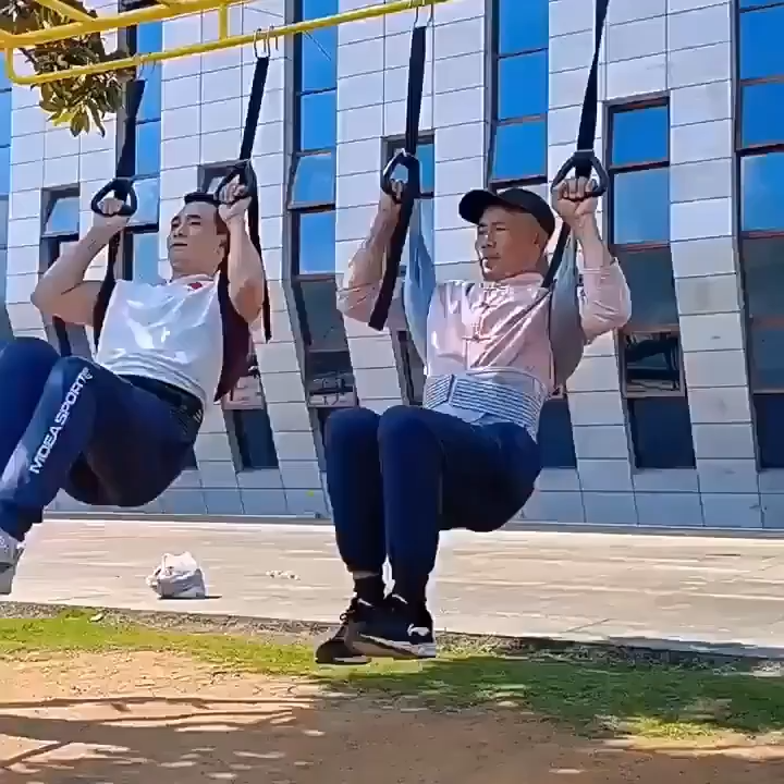 Đai Thắt Lưng Tập Thể Dục Sức Chứa Mạnh/Đai Kéo Giãn Cột Sống Lưng Dùng Cho Người Thoát Vị Thoái Hóa - Dụng Cụ Kéo Giãn Cột Sống Tại Nhà - Đai Treo Kéo Dãn Lưng
