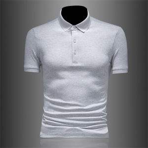 Áo Thun Polo Nam Mùa Hè Dáng Ôm Vừa Vặn Cổ Polo Tay Ngắn Chất Liệu Cotton Polyester Pha Trộn Thời Trang Thương Hiệu Leonbinno