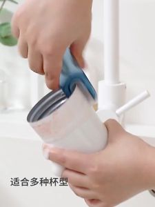 Baby bottle brush milk bottle brush 360 degrees clean without dead corners clean brush brush milk bottle
