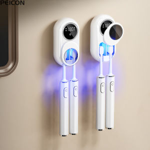 Electric Toothbrush Sterilizer UV Toothbrush Sterilization Electric Toothbrush Dryer Rechargeable Wall Mounted Toothbrush Holder