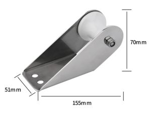 Marine Hardware 316 Stainless Steel Fairlead Anchor Roller For Boat Yach Anchor Holder Boating Accessorios